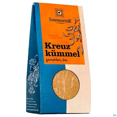 Sie sehen eine Packung Sonnentor Bio Kreuzkuemmel Gemahlen 00747 40g, Produktbild: 04 Sonnentor Bio Kreuzkuemmel Gemahlen 00747 40g, A-Nr.: 3484234 - 04