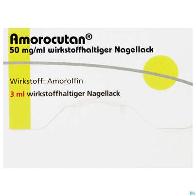 AMOROCUTAN NAGELLACK 50MG/ML 3ML, A-Nr.: 3926198 - 01