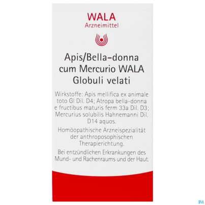 Apis Belladonna Cum Mercurio Wala Globuli Velati 20g, A-Nr.: 4482906 - 01