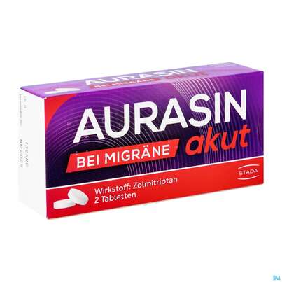 AURASIN AKUT TBL 2,5MG 2ST, A-Nr.: 4987262 - 03