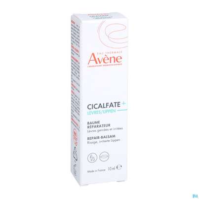 Sie sehen eine Packung Avene Cicalfate+ Regenerierender Lippenbalsam 10ml, Produktbild: 03 Avene Cicalfate+ Regenerierender Lippenbalsam 10ml, A-Nr.: 5826360 - 03