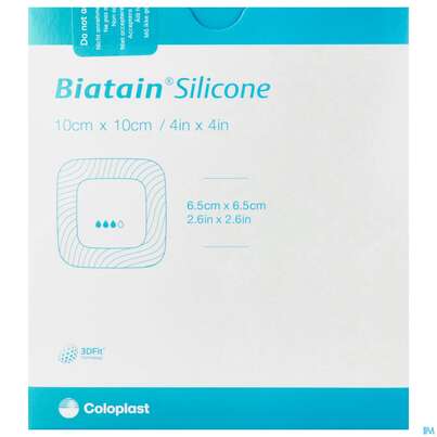 BIATAIN SCHVB SIL.10X10CM 10ST, A-Nr.: 3813666 - 01