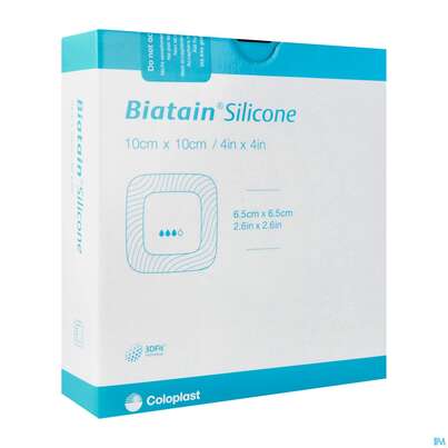 BIATAIN SCHVB SIL.10X10CM 10ST, A-Nr.: 3813666 - 02