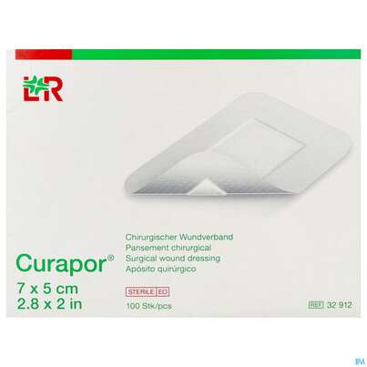 CURAPOR WUNDVB ST CHI 7X 5CM 100ST, A-Nr.: 4041645 - 01