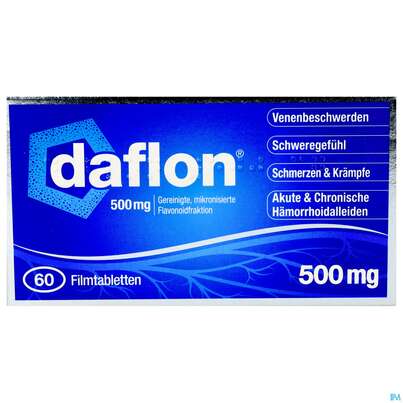 DAFLON FTBL 500MG 60ST, A-Nr.: 4219362 - 01