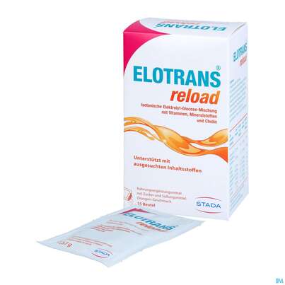 Elotrans Reload Pulver Orange Beute 15st, A-Nr.: 5724406 - 08