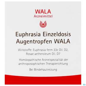 Euphrasia -wala Einzeldosis Augentropfen 0,5ml 5st, A-Nr.: 4967905 - 01