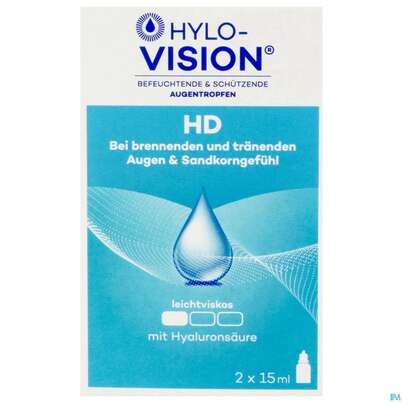 Augentropfen Hylo-vision Hd 15ml 2st, A-Nr.: 3829503 - 01