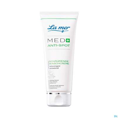 Sie sehen eine Packung La Mer Ohne Parfum Med+/anti Spot Waschcreme Schaeumend Tube 100ml, Produktbild: 01 La Mer Ohne Parfum Med+/anti Spot Waschcreme Schaeumend Tube 100ml, A-Nr.: 4852177 - 01