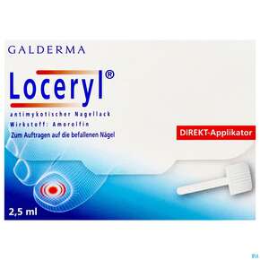 Loceryl Antimykotischer Nagellack 2,5ml, A-Nr.: 1287452 - 01