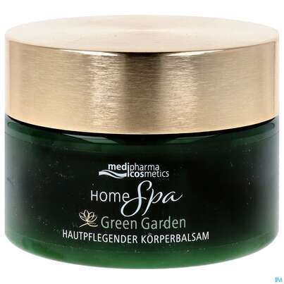 Sie sehen eine Packung Medipharma Cosmetics Home Spa Green Garden Koerperbalsam 250ml, Produktbild: 01 Medipharma Cosmetics Home Spa Green Garden Koerperbalsam 250ml, A-Nr.: 5775935 - 01