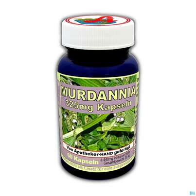 Murdannia Kapseln 325mg 60st, A-Nr.: 4540041 - 02