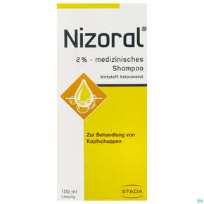 Nizoral Medizin. Shampoo 2% 100ml, A-Nr.: 1444288 - 01