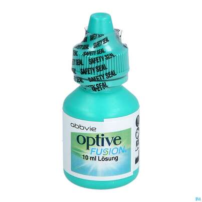 Sie sehen eine Packung Augentropfen Optive Fusion 10ml, Produktbild: 07 Augentropfen Optive Fusion 10ml, A-Nr.: 4169492 - 07