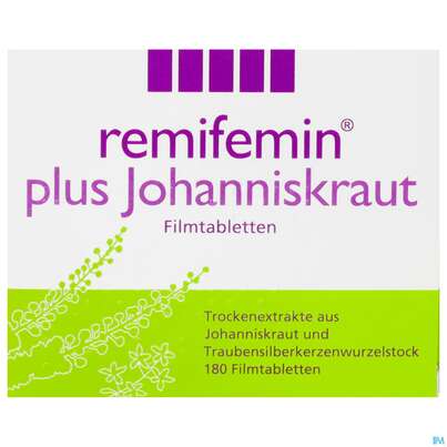 Remifemin Plus Johanniskraut Filmtabl 180st, A-Nr.: 5514838 - 01