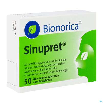 Sinupret Drag 50st, A-Nr.: 1343446 - 02