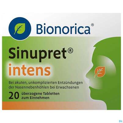 Sinupret Intens Ueberzogene Tabl 20st, A-Nr.: 4206514 - 01