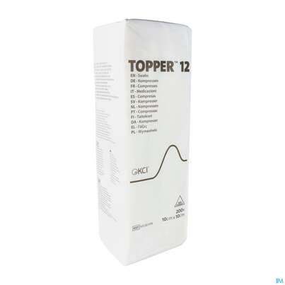 TOPPER 12 KOMPR UST 10X10CM 200ST, A-Nr.: 1382162 - 02