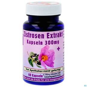 Zistrosen Kapseln Extrakt 300mg Plus 60st, A-Nr.: 4254921 - 01