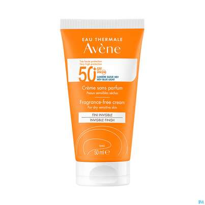 Avène Sonnencreme Spf 50+ Ohne Duftstoffe 50ml, A-Nr.: 2840419 - 07