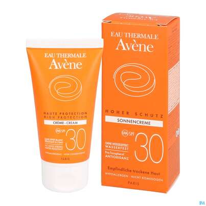 Sie sehen eine Packung Avène Sonnencreme Spf 30+ 50ml, Produktbild: 10 Avène Sonnencreme Spf 30+ 50ml, A-Nr.: 3290607 - 10