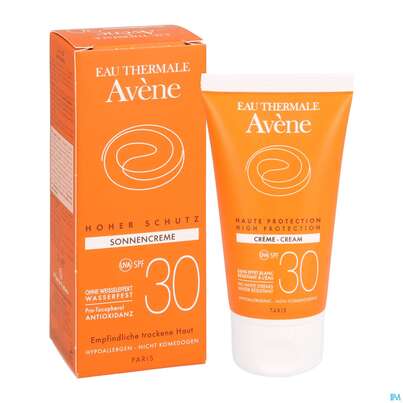 Sie sehen eine Packung Avène Sonnencreme Spf 30+ 50ml, Produktbild: 11 Avène Sonnencreme Spf 30+ 50ml, A-Nr.: 3290607 - 11