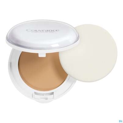 Sie sehen eine Packung Avène Couvrance Kompakt Creme-make-up Mattierend Beige 10g, Produktbild: 06 Avène Couvrance Kompakt Creme-make-up Mattierend Beige 10g, A-Nr.: 4782040 - 06
