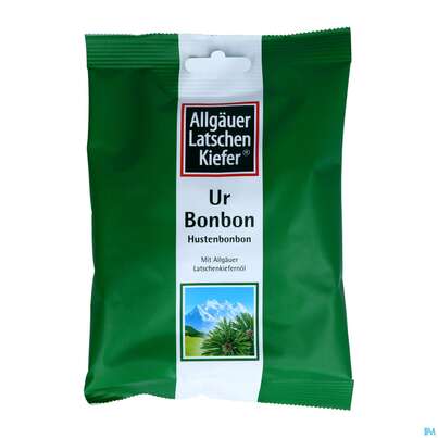Sie sehen eine Packung Allgaeuer Latschenkiefer Ur Bonbon 75g, Produktbild: 03 Allgaeuer Latschenkiefer Ur Bonbon 75g, A-Nr.: 5445623 - 03