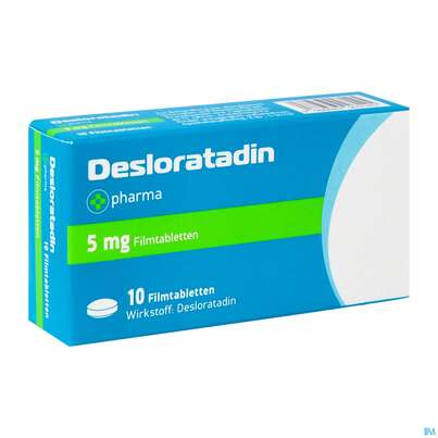 DESLORATADIN +PH FTBL 5MG 10ST, A-Nr.: 3903145 - 02