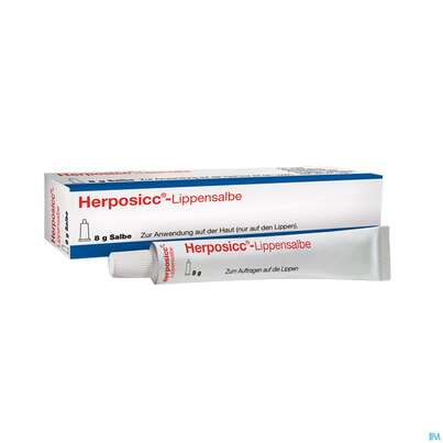 Herposicc Lippensalbe 8g, A-Nr.: 0025514 - 02