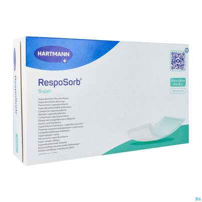 Wundauflagen Resposorb Super 10x 20cm 10st, A-Nr.: 4600458 - 02