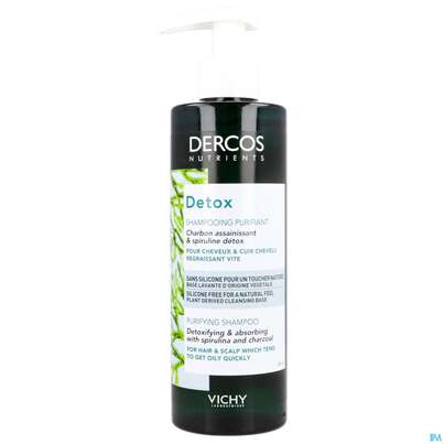 Shampoon Vichy/dercos/nutrients Detox 250ml, A-Nr.: 4894566 - 02