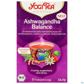 YOGI TEA BIO ASHWAGAND BALAN 17ST, A-Nr.: 5750125 - 01