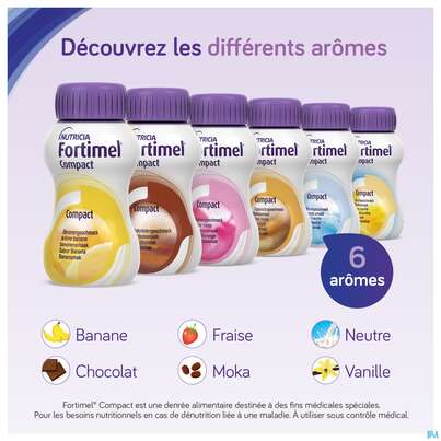 Sie sehen eine Packung Fortimel/compact/2.4 125ml Vitalflasche Cappuccino 4st, Produktbild: 11 Fortimel/compact/2.4 125ml Vitalflasche Cappuccino 4st, A-Nr.: 4294062 - 11