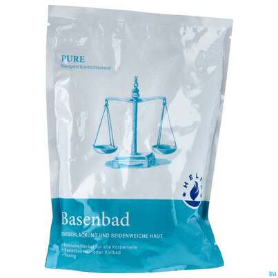 Sie sehen eine Packung Basen Bad Pure Helfe 1kg, Produktbild: 01 Basen Bad Pure Helfe 1kg, A-Nr.: 4782181 - 01