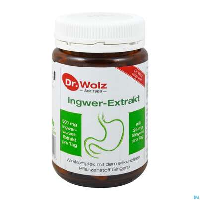 Ingwer Kapseln Extrakt Dr.wolz Nr 60547 120st, A-Nr.: 4297741 - 03