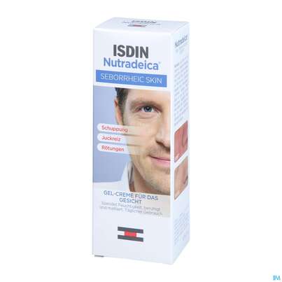 Sie sehen eine Packung Isdin Nutradeica Gel Cream 50ml, Produktbild: 02 Isdin Nutradeica Gel Cream 50ml, A-Nr.: 5570328 - 02