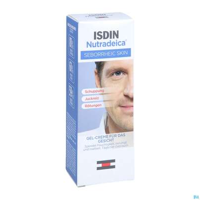 Sie sehen eine Packung Isdin Nutradeica Gel Cream 50ml, Produktbild: 03 Isdin Nutradeica Gel Cream 50ml, A-Nr.: 5570328 - 03