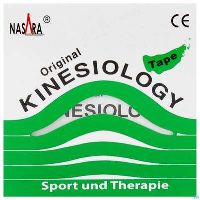 Tape Kinesio/original Nasara 5mx 5cm Gruen 1st, A-Nr.: 4132796 - 01