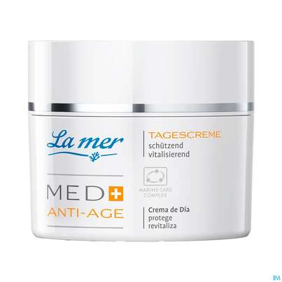 Sie sehen eine Packung La Mer Ohne Parfum Med+/anti Age Tagescreme Tiege 50ml, Produktbild: 01 La Mer Ohne Parfum Med+/anti Age Tagescreme Tiege 50ml, A-Nr.: 5630177 - 01