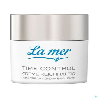 Sie sehen eine Packung La Mer Mit Parfum Time Control Creme Reichhaltig Tiege 50ml, Produktbild: 01 La Mer Mit Parfum Time Control Creme Reichhaltig Tiege 50ml, A-Nr.: 5429995 - 01
