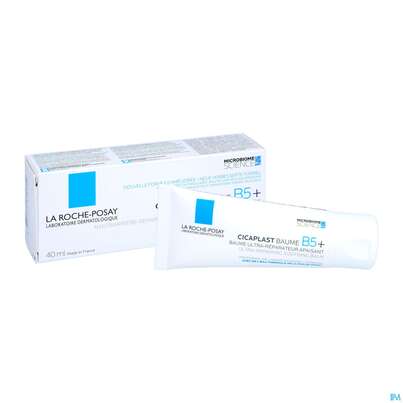 Sie sehen eine Packung La Roche Posay Cicaplast Baume B5+ Creme 40ml, Produktbild: 05 La Roche Posay Cicaplast Baume B5+ Creme 40ml, A-Nr.: 5696058 - 05