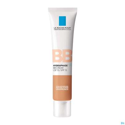 Sie sehen eine Packung La Roche Posay Hydraphase Feuchtigkeitscreme Bb Mittel 40ml, Produktbild: 04 La Roche Posay Hydraphase Feuchtigkeitscreme Bb Mittel 40ml, A-Nr.: 5716039 - 04