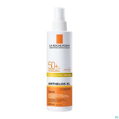Sie sehen eine Packung Sonnenprodukte La Roche Posay Anthelios 50+/spray 200ml, Produktbild: 02 Sonnenprodukte La Roche Posay Anthelios 50+/spray 200ml, A-Nr.: 4397158 - 02