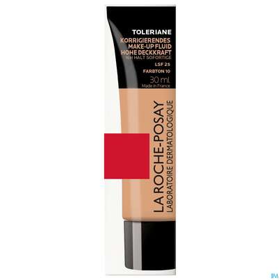 Sie sehen eine Packung La Roche Posay Toleriane Fluide Makeup 10 30ml, Produktbild: 02 La Roche Posay Toleriane Fluide Makeup 10 30ml, A-Nr.: 5710858 - 02