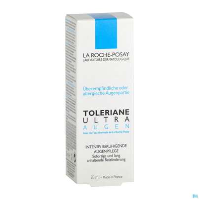 Sie sehen eine Packung La Roche Posay Augenpflege Toleriane Ultra Augen 20ml, Produktbild: 02 La Roche Posay Augenpflege Toleriane Ultra Augen 20ml, A-Nr.: 4324544 - 02