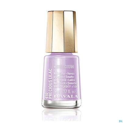 Sie sehen eine Packung Mavala Nagellacke +si 410 Precious Lilac 5ml, Produktbild: 01 Mavala Nagellacke +si 410 Precious Lilac 5ml, A-Nr.: 5570854 - 01