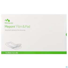 Mepore/film +pad/pharm 9x 20cm 5st, A-Nr.: 3743813 - 01