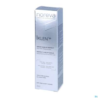 Sie sehen eine Packung Noreva Iklen+ Serum 30ml, Produktbild: 03 Noreva Iklen+ Serum 30ml, A-Nr.: 4135085 - 03