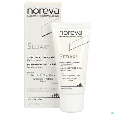 Sie sehen eine Packung Noreva Sedax Creme 30ml, Produktbild: 01 Noreva Sedax Creme 30ml, A-Nr.: 2634105 - 01